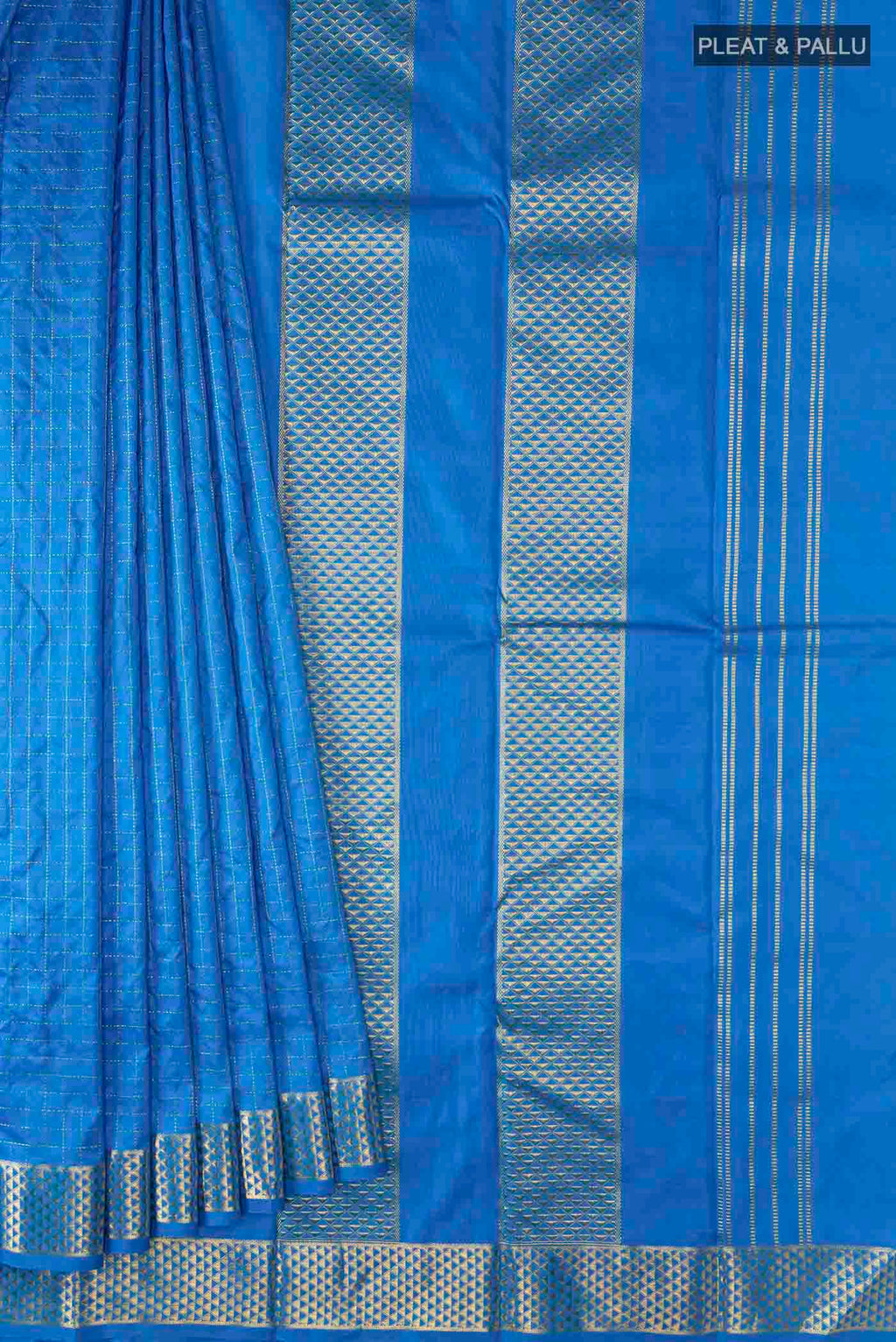 pleats pallu