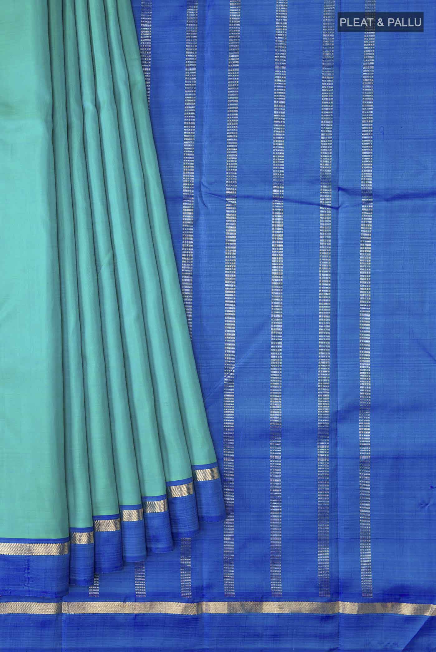 pleats pallu