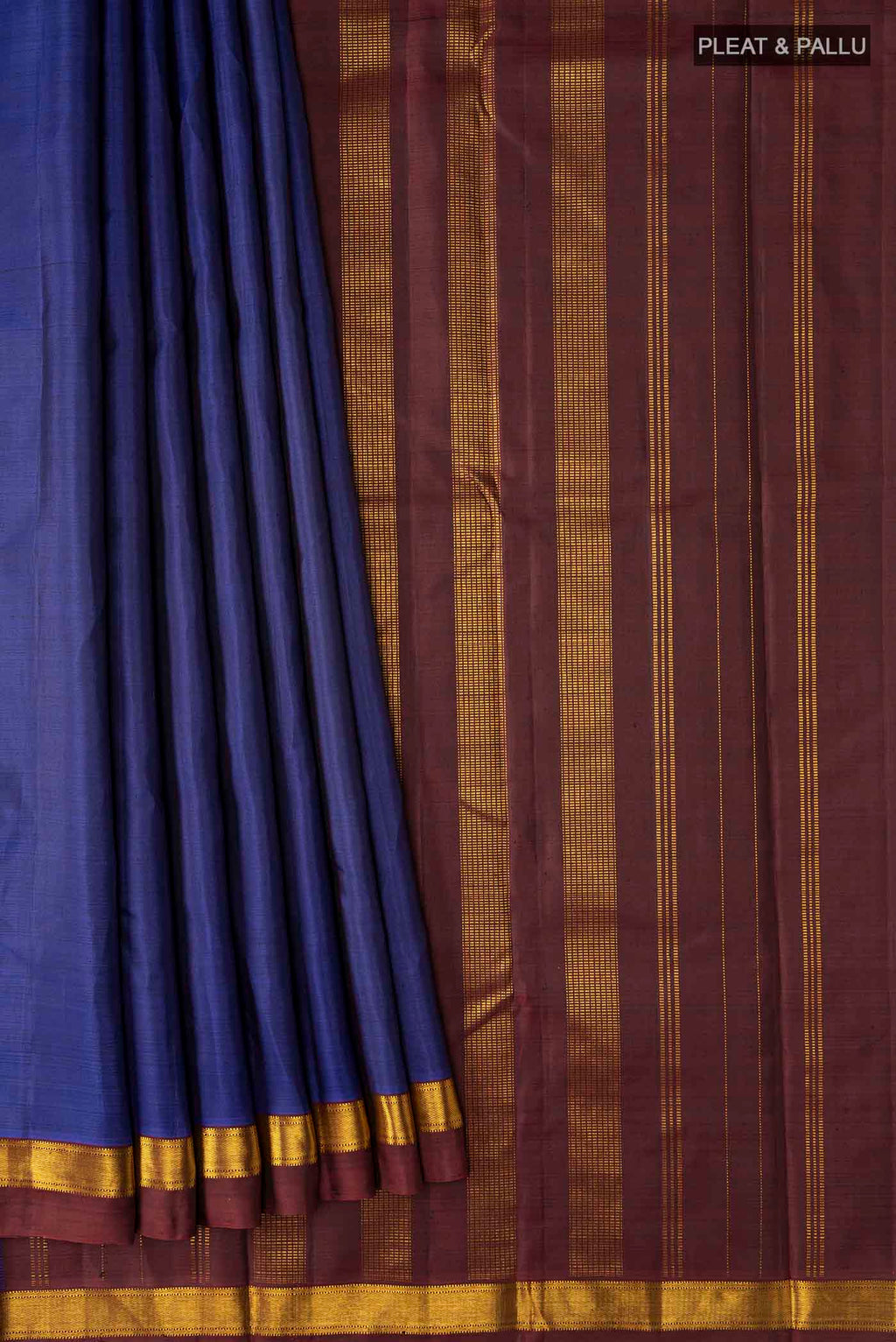pleats pallu