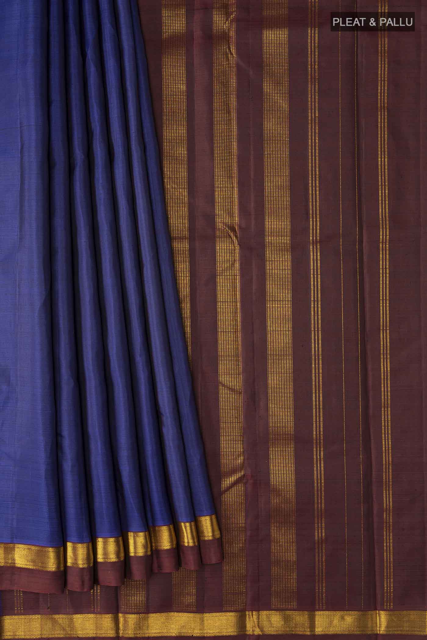 pleats pallu