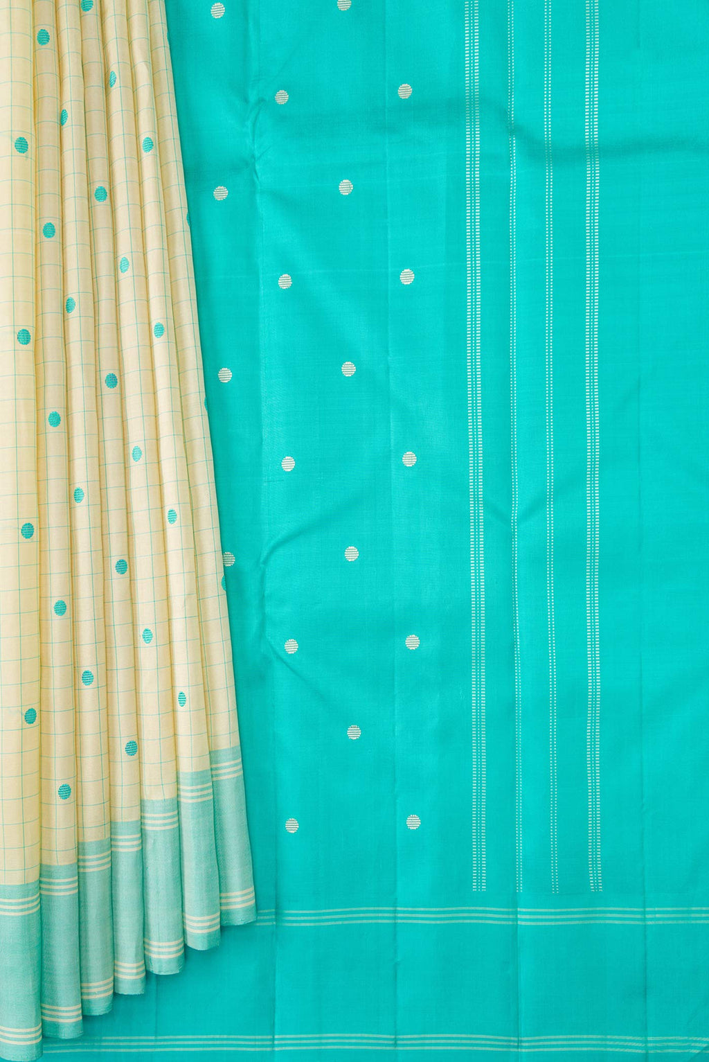 pleats pallu