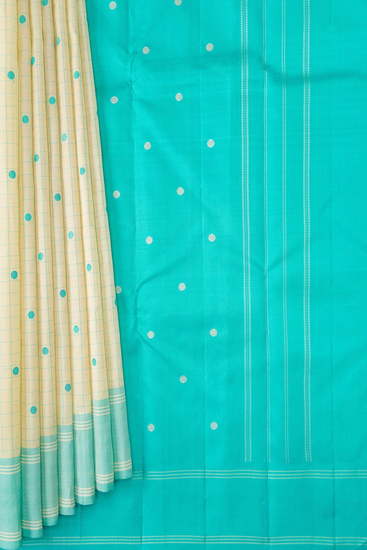 pleats pallu