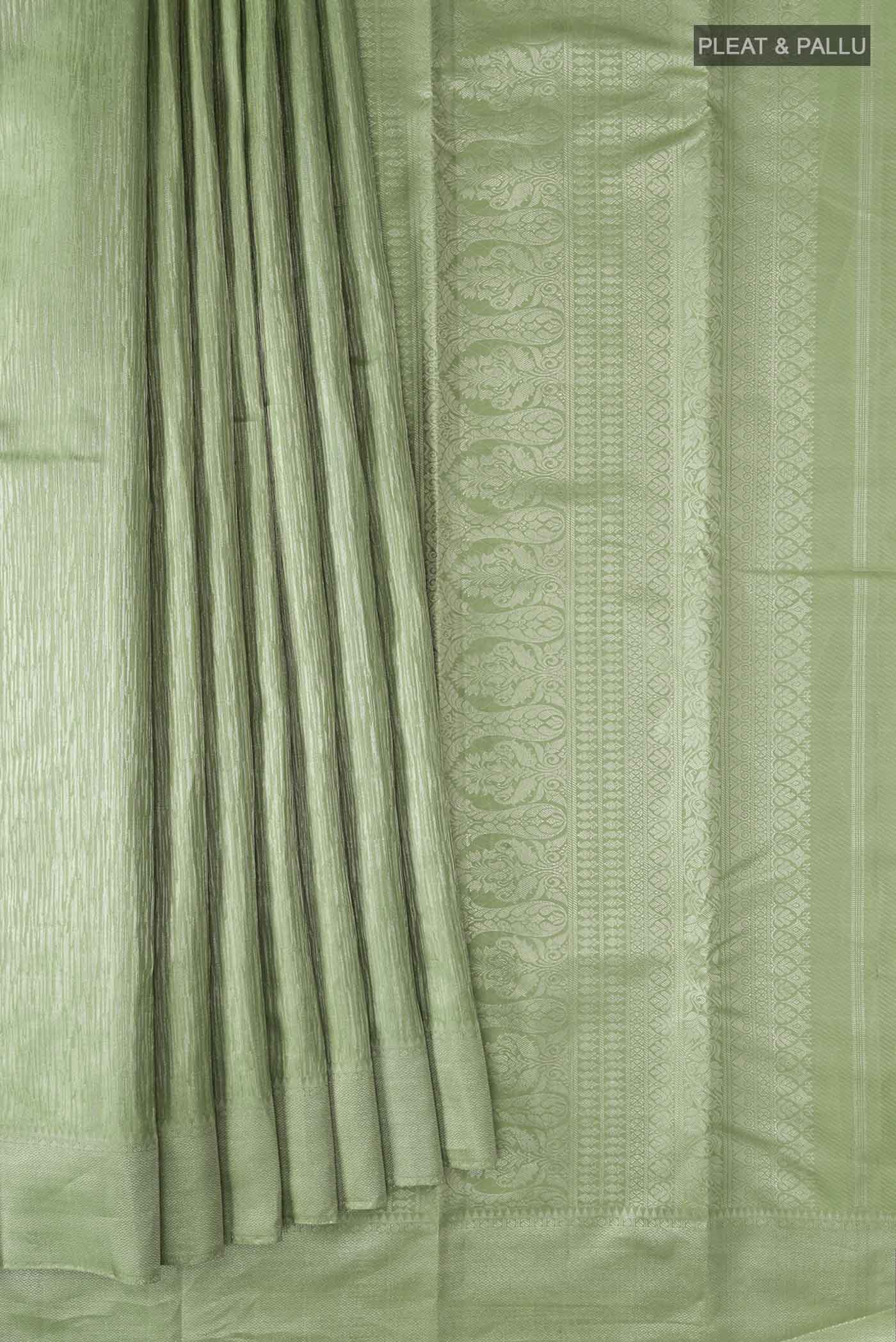 pleats pallu