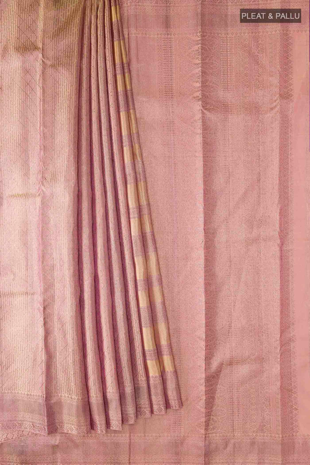 pleats pallu