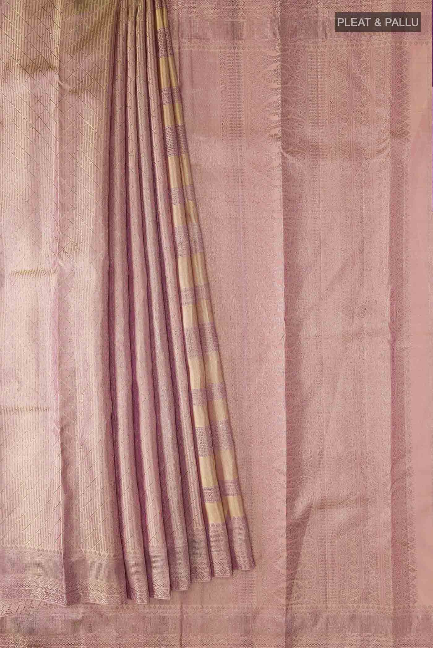 pleats pallu