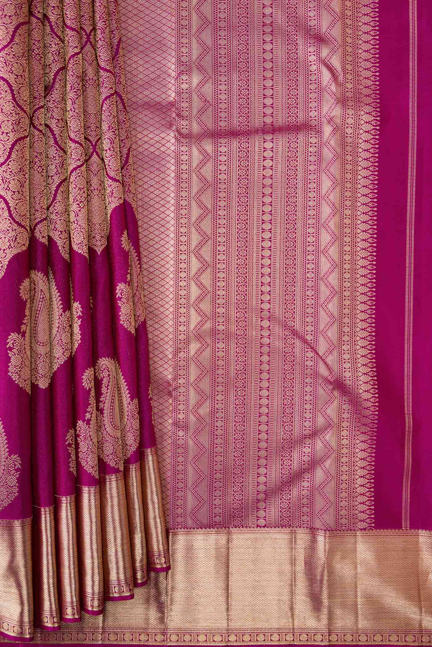 pleats pallu