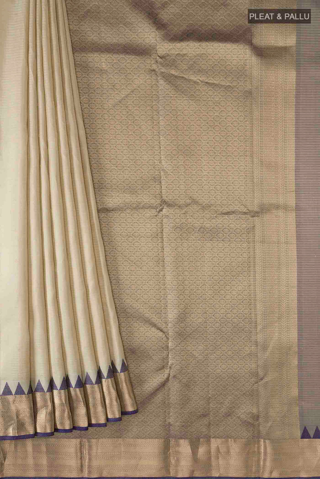 pleats pallu