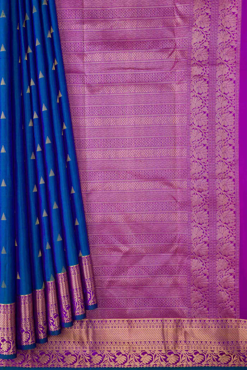 pleats pallu