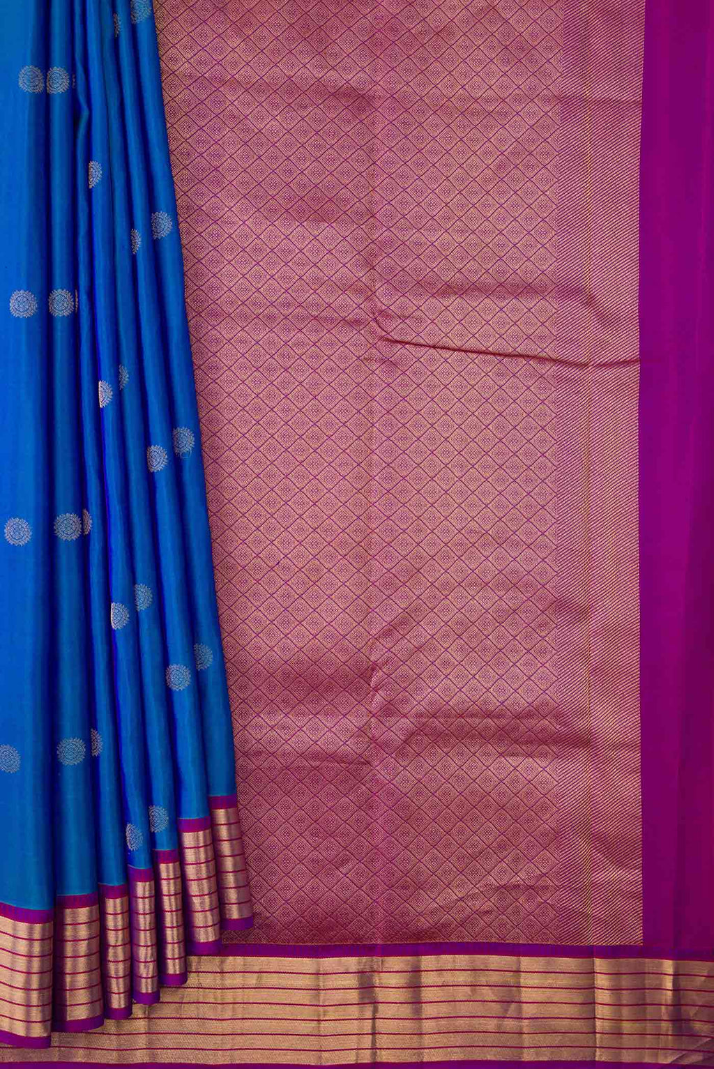 pleats pallu