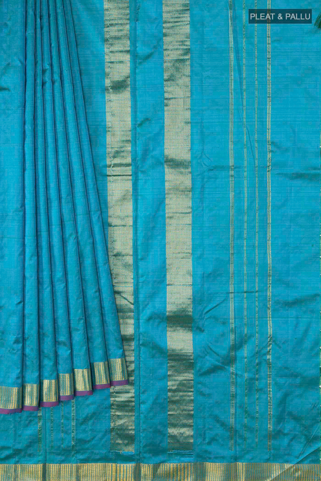pleats pallu