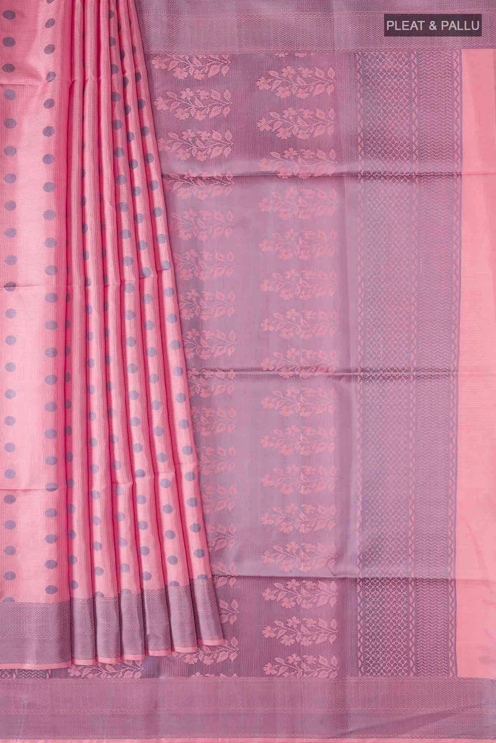pleats pallu