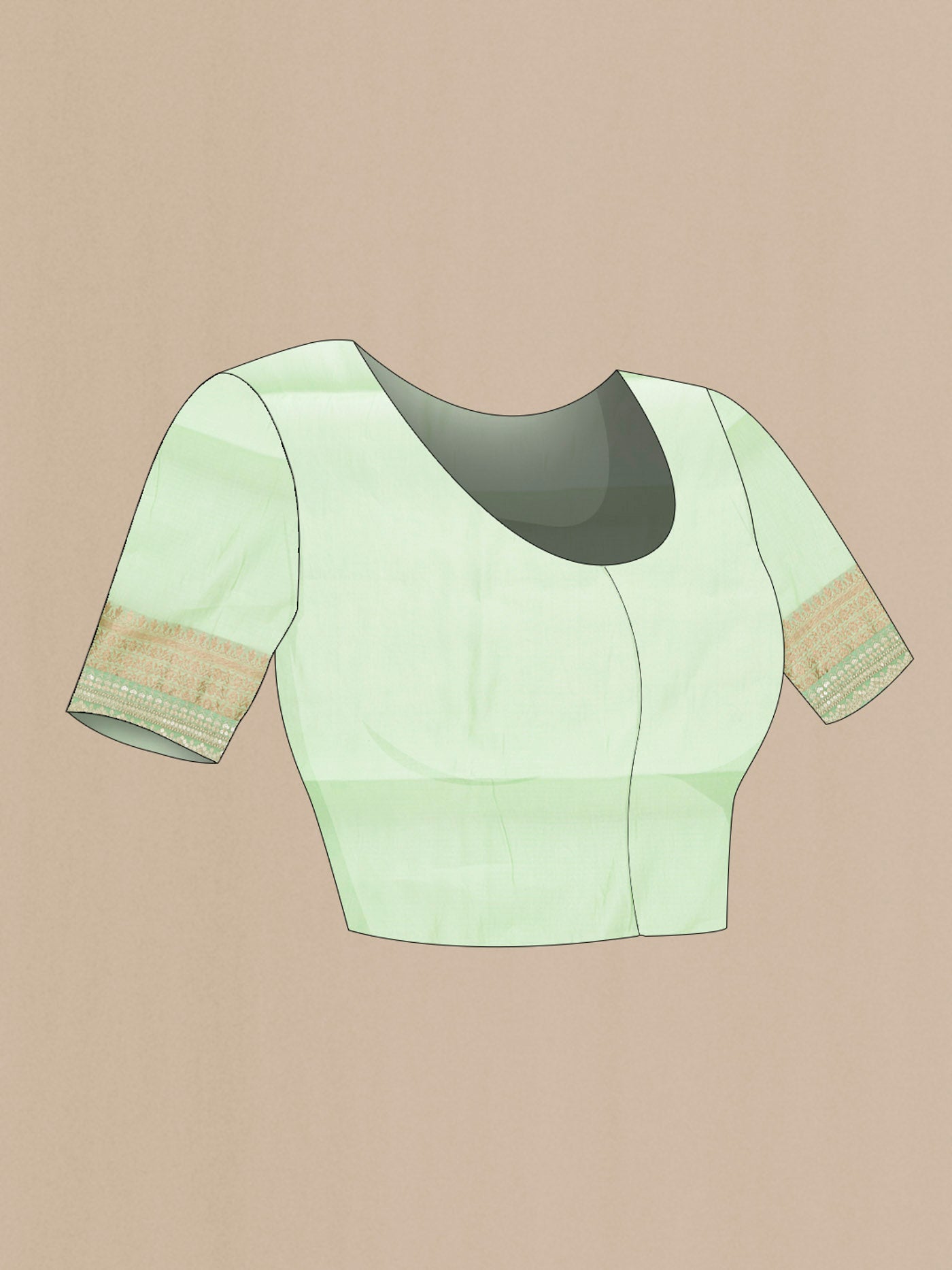 blouse closeup