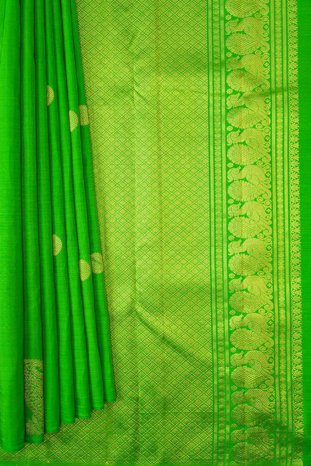 pleats pallu