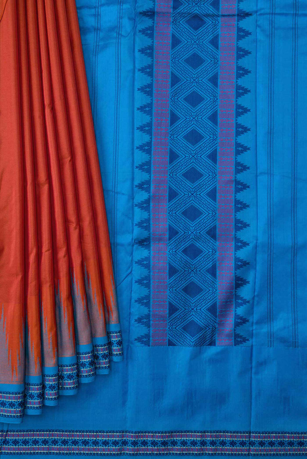 pleats pallu