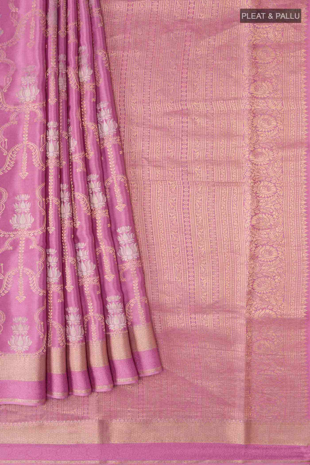 pleats pallu