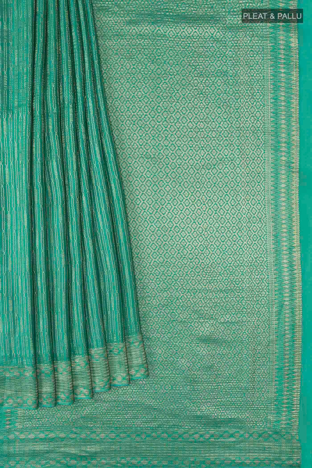 pleats pallu