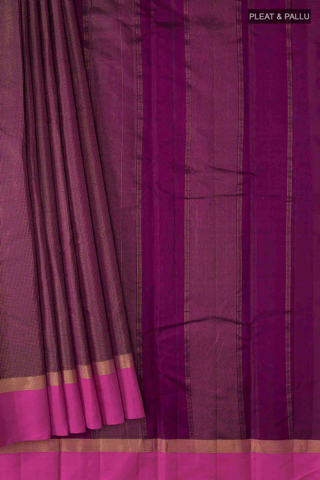 pleats pallu