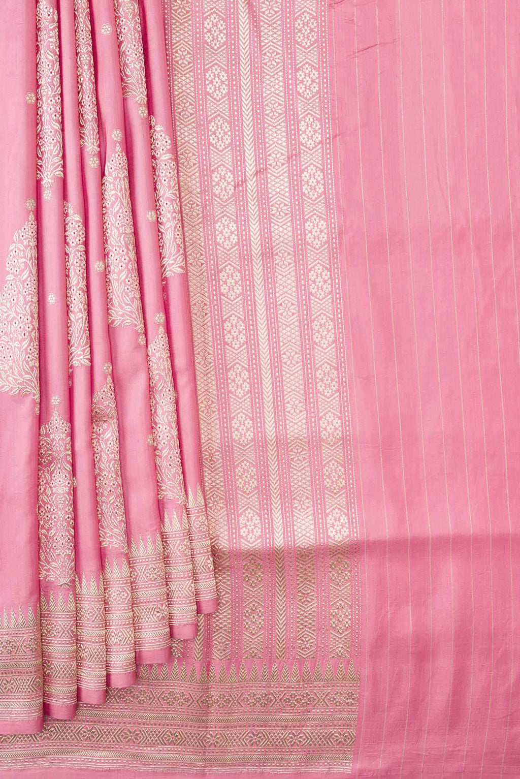 pleats pallu