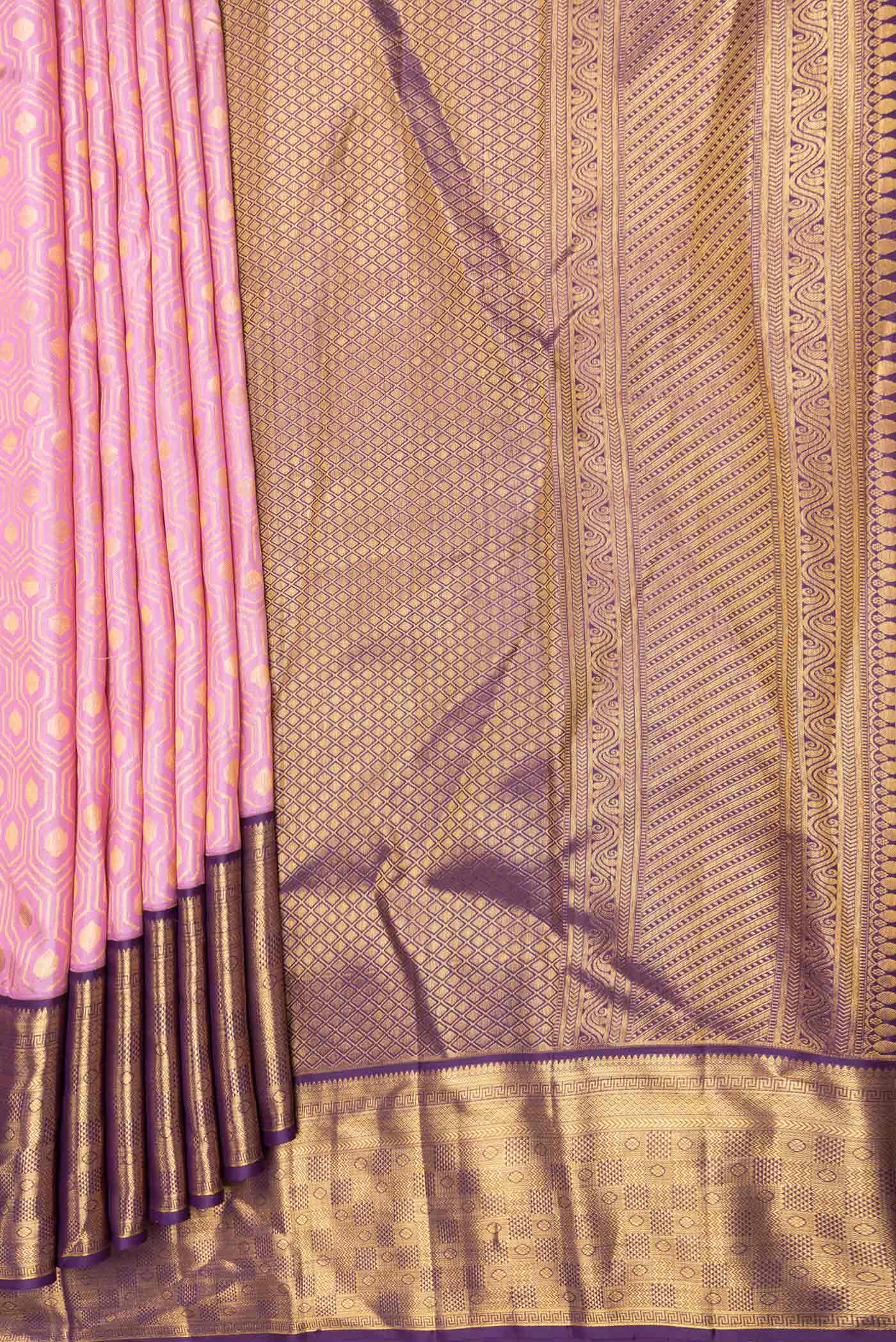 pleats pallu