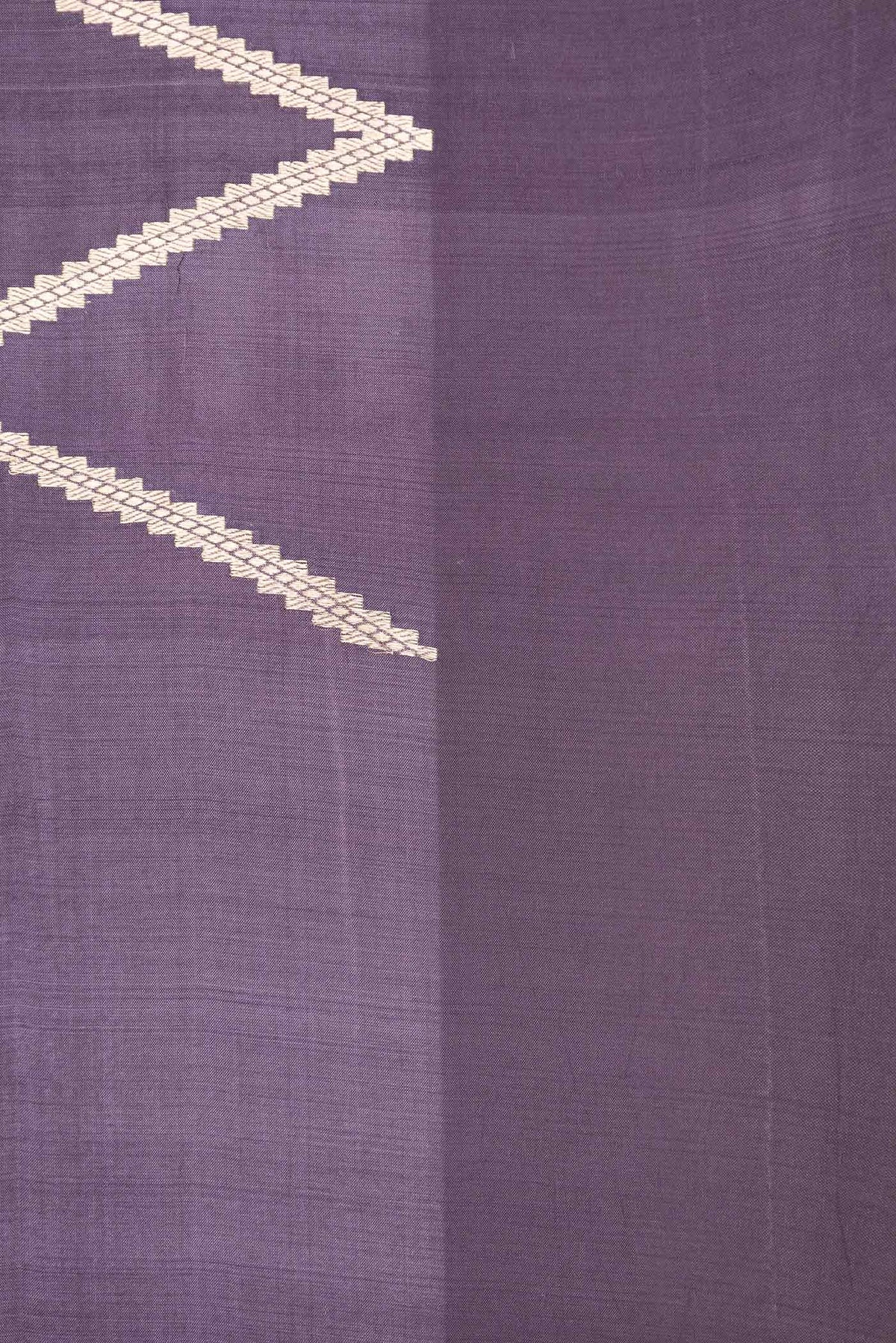 Border image of Multi Color Tussar Saree with Zari Brocade on the body and Plain Border