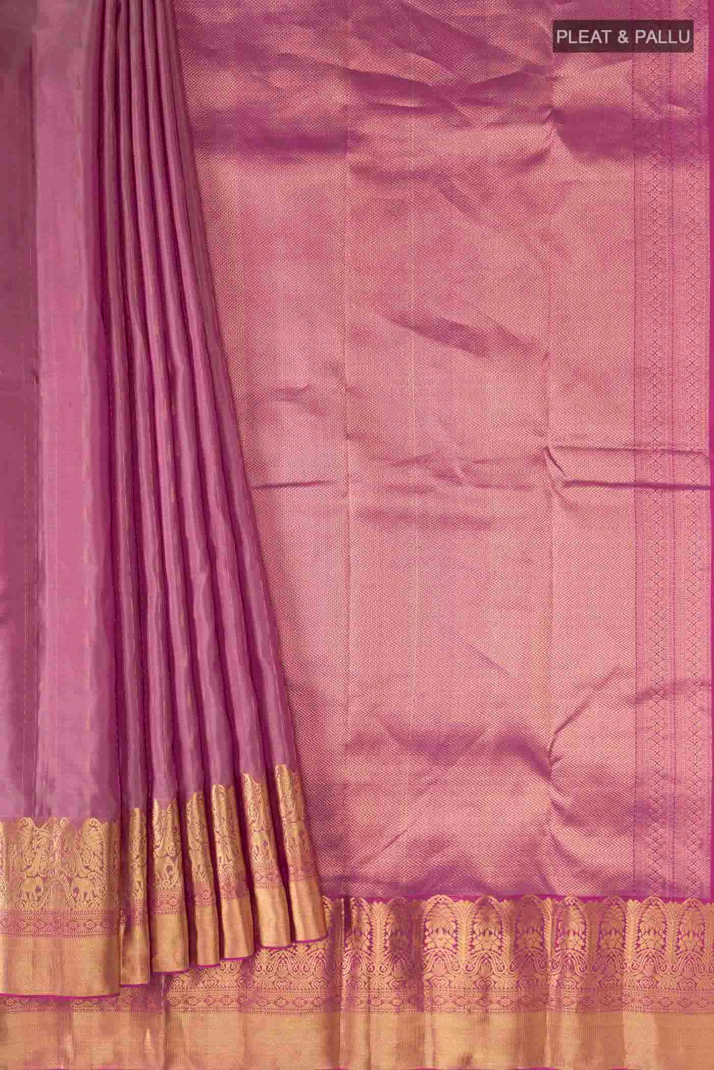 pleats pallu