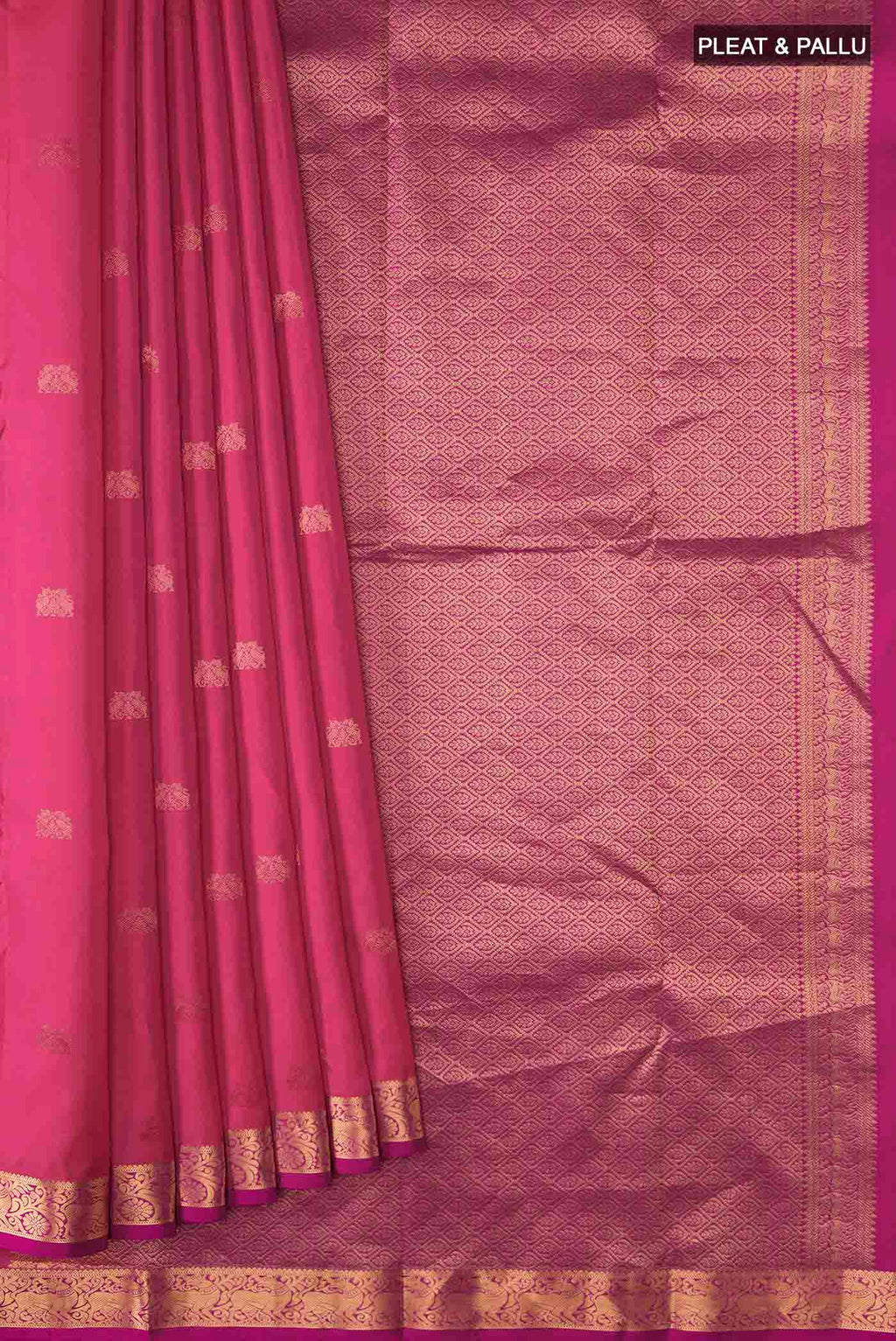 pleats pallu