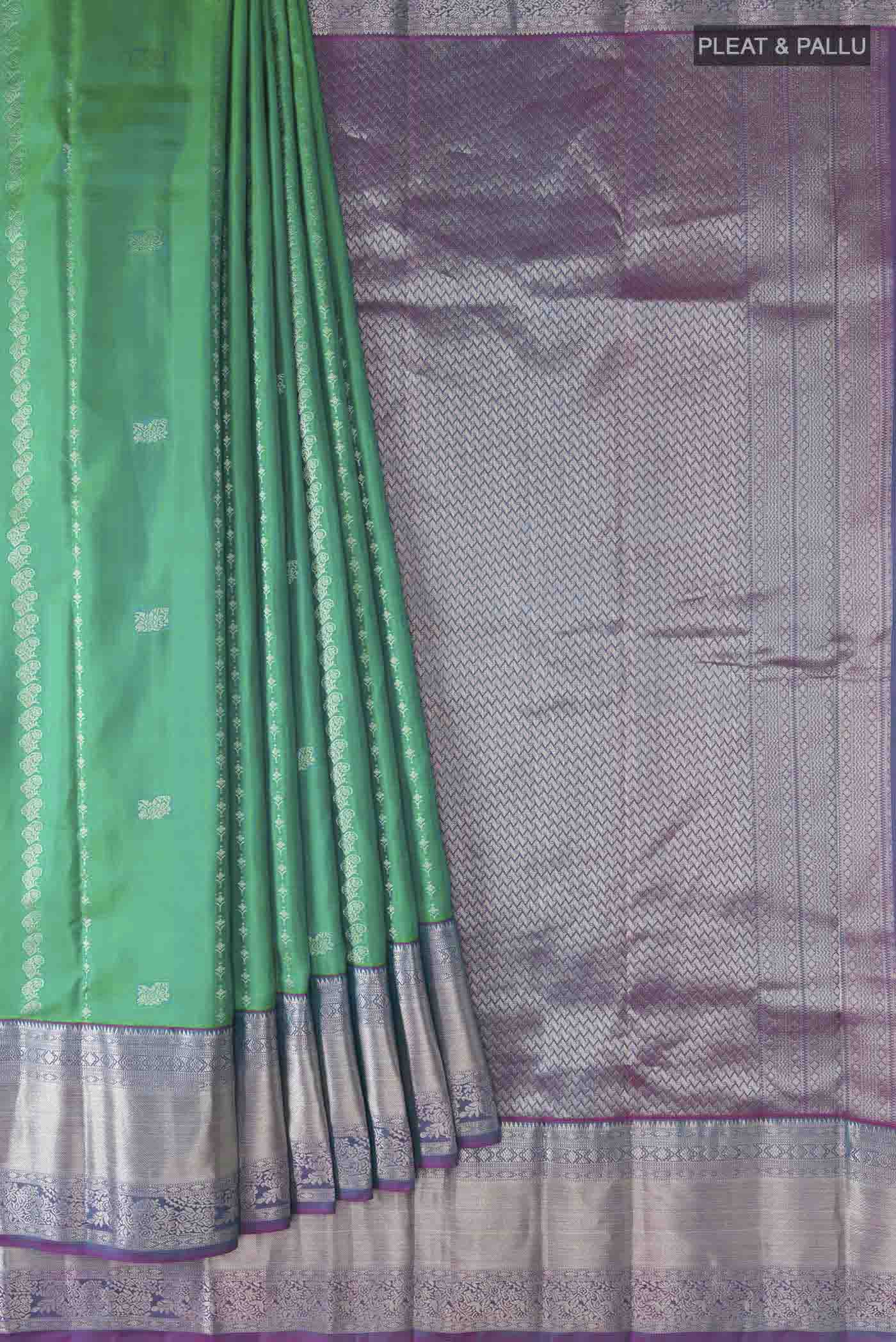 pleats pallu