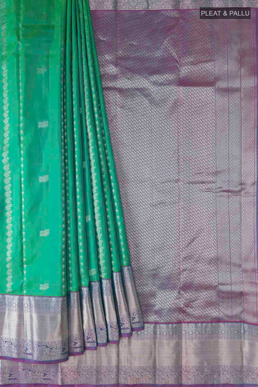 pleats pallu