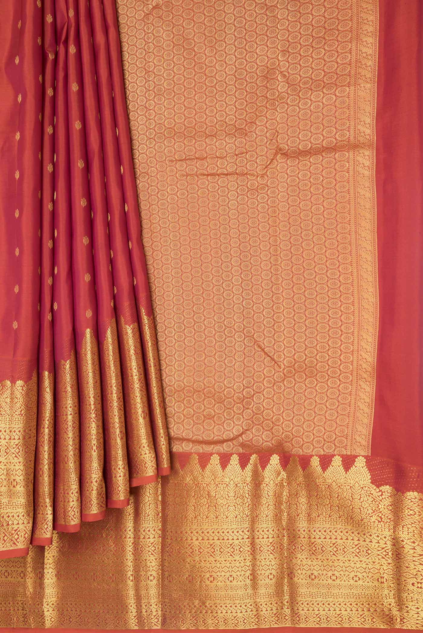 pleats pallu