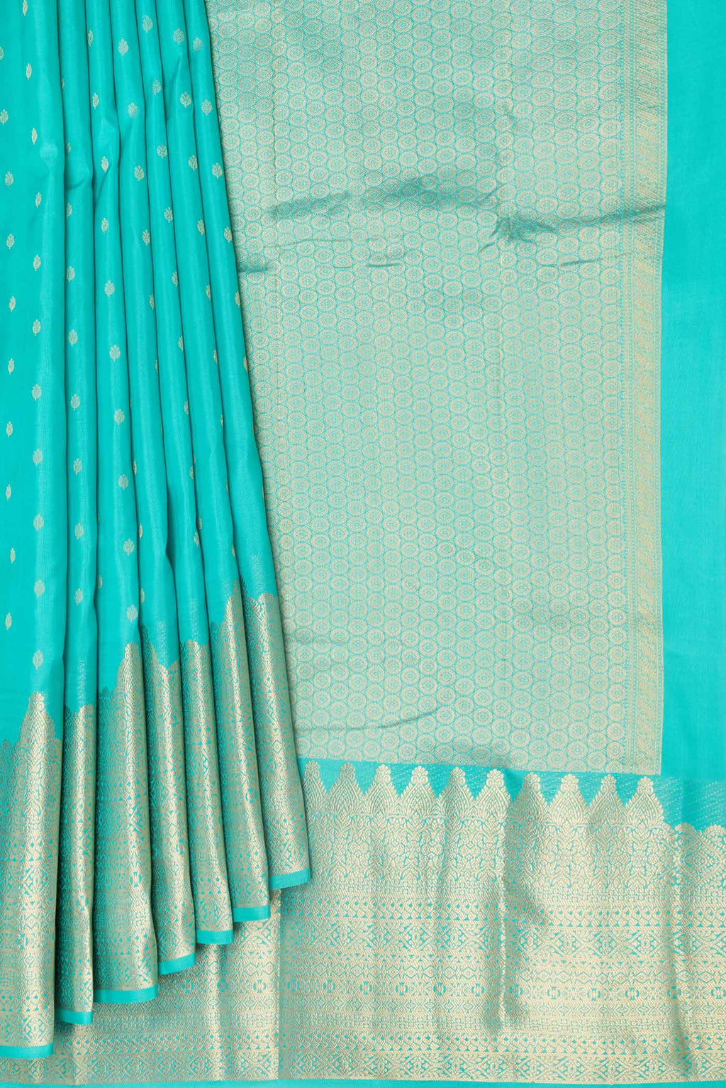 pleats pallu