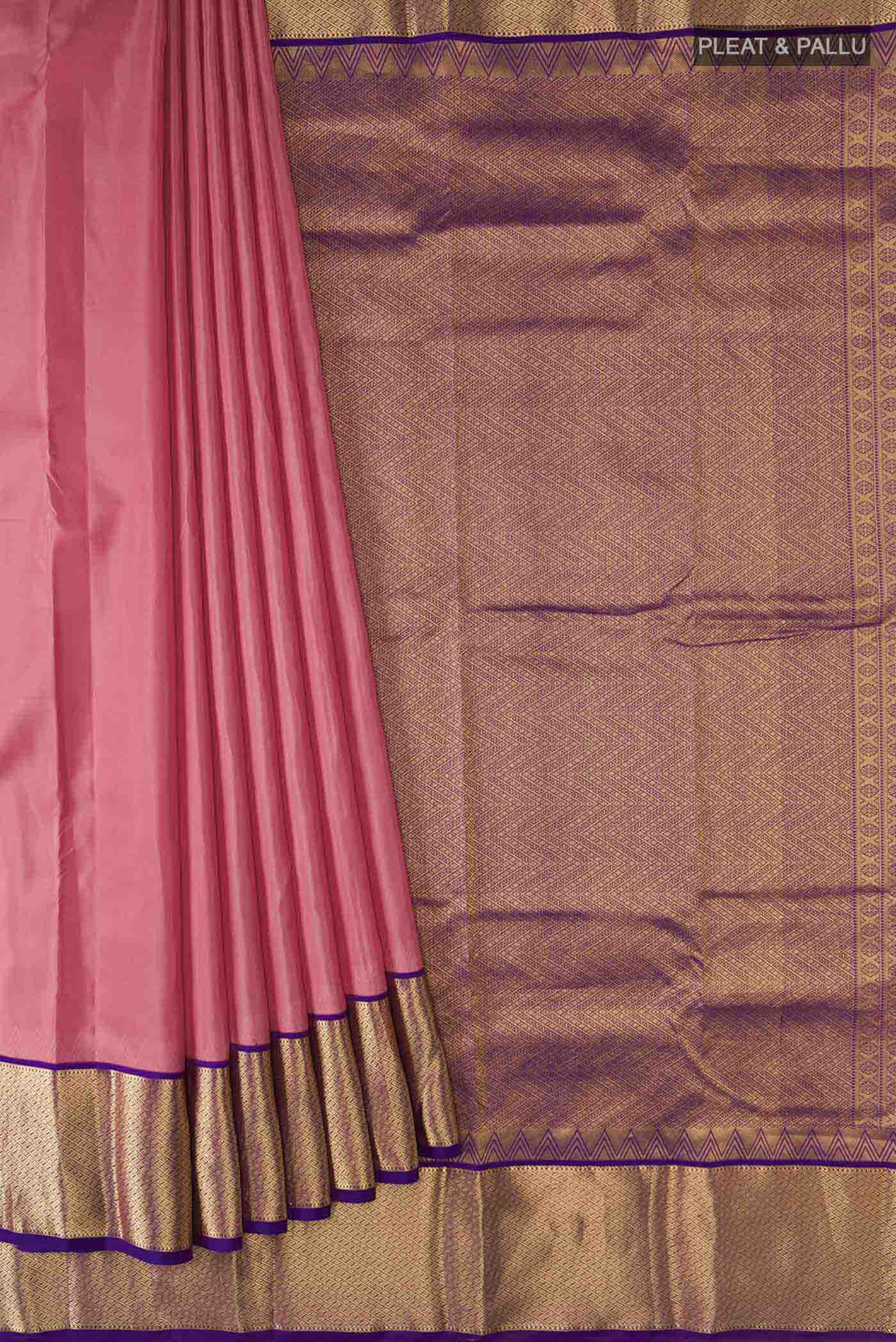 pleats pallu