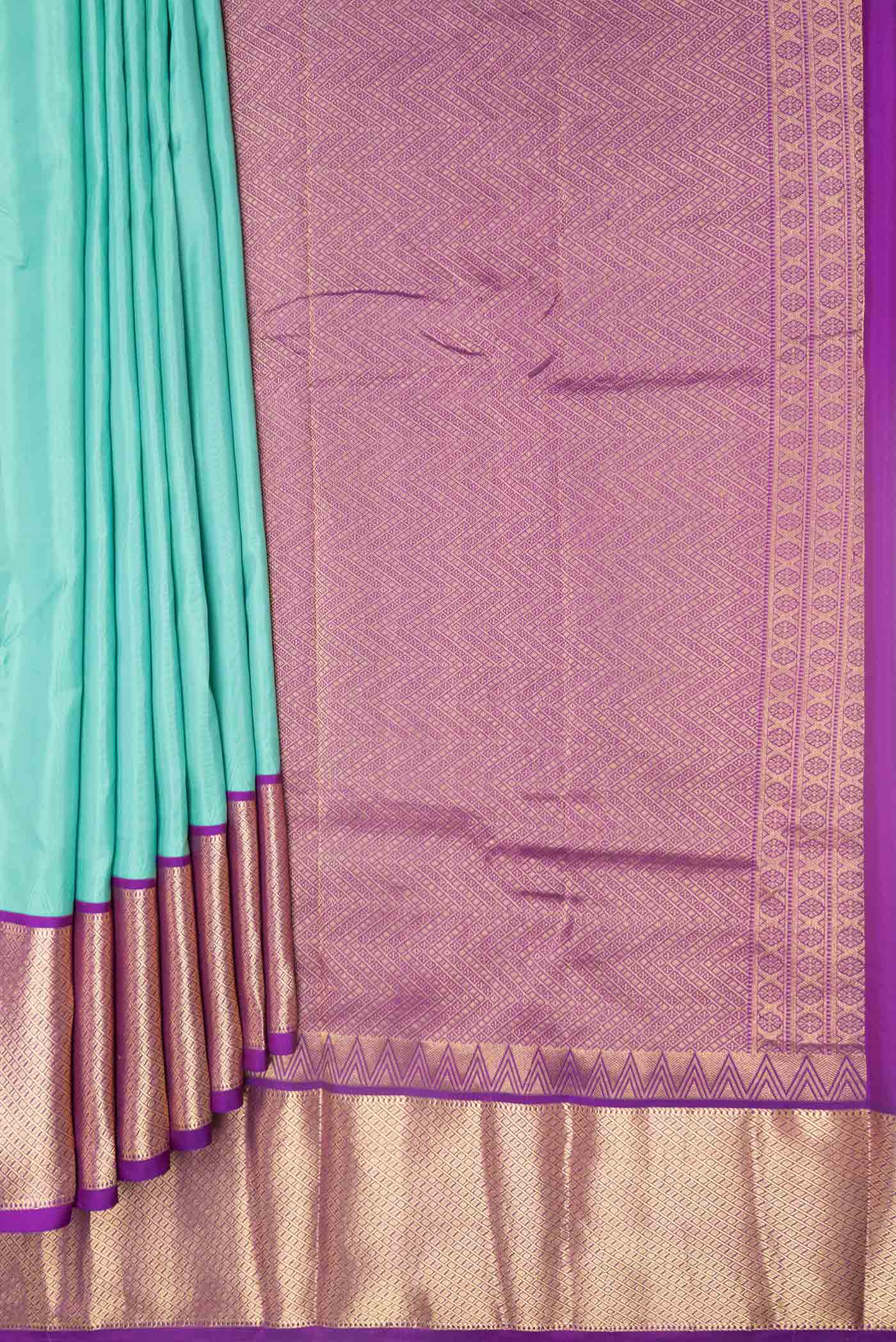 pleats pallu