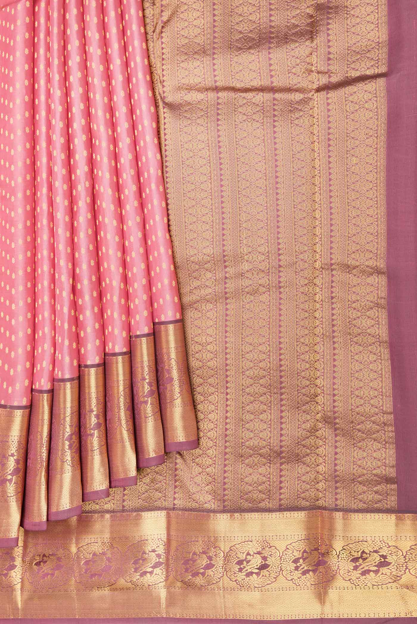 pleats pallu