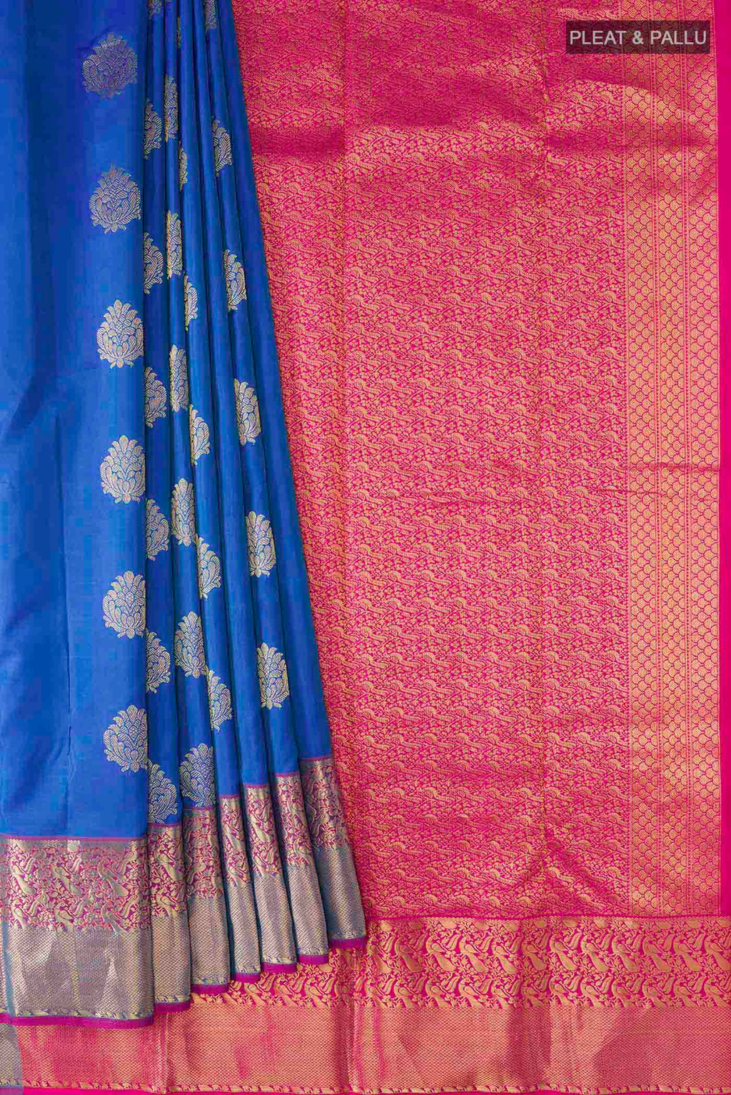 pleats pallu