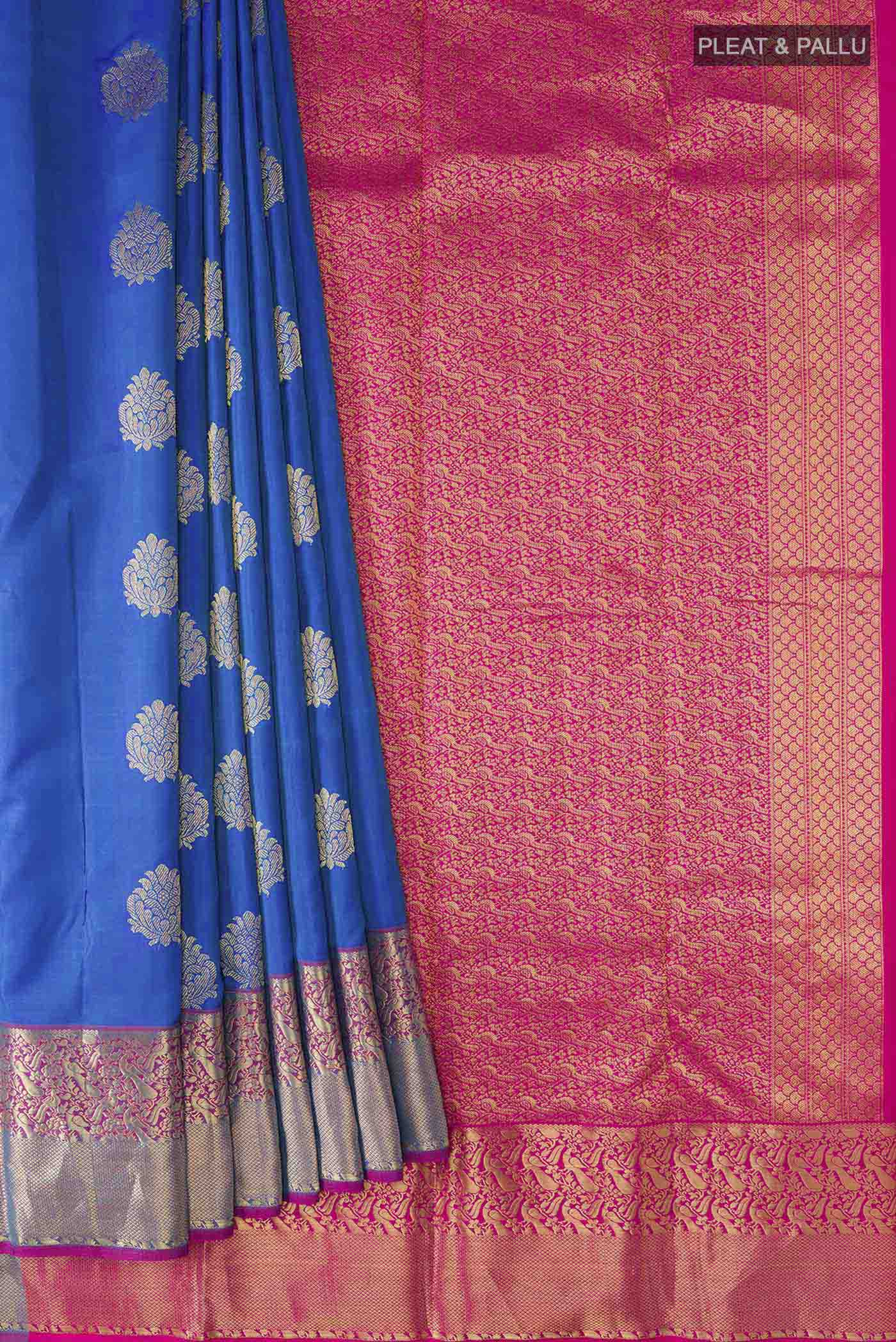 pleats pallu