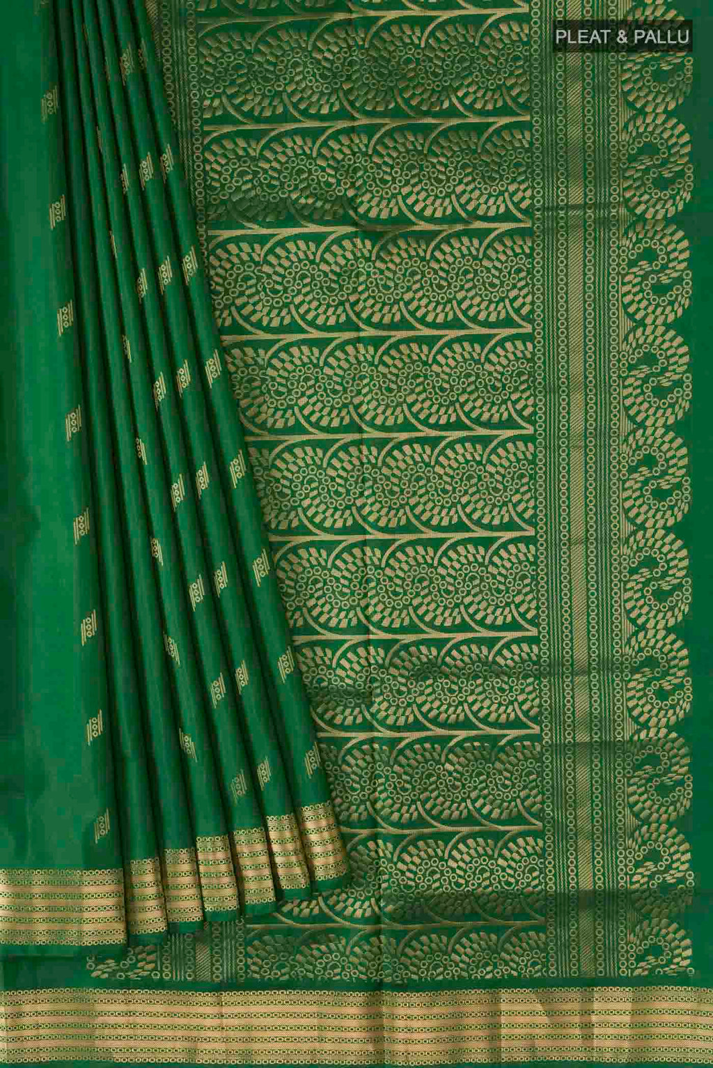 pleats pallu