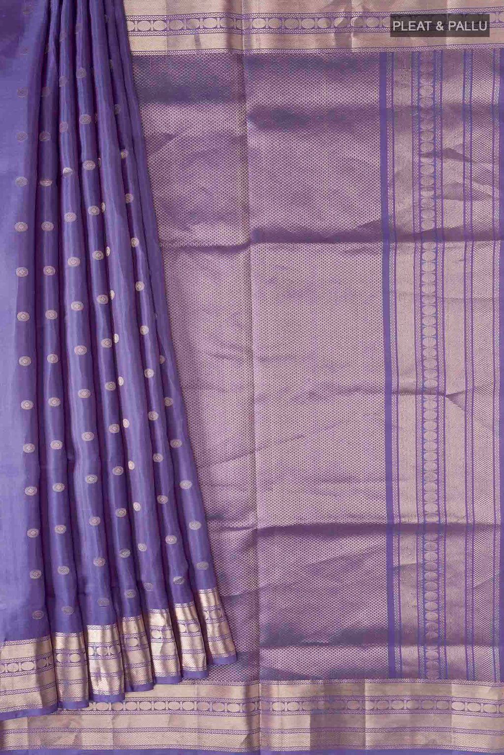 pleats pallu