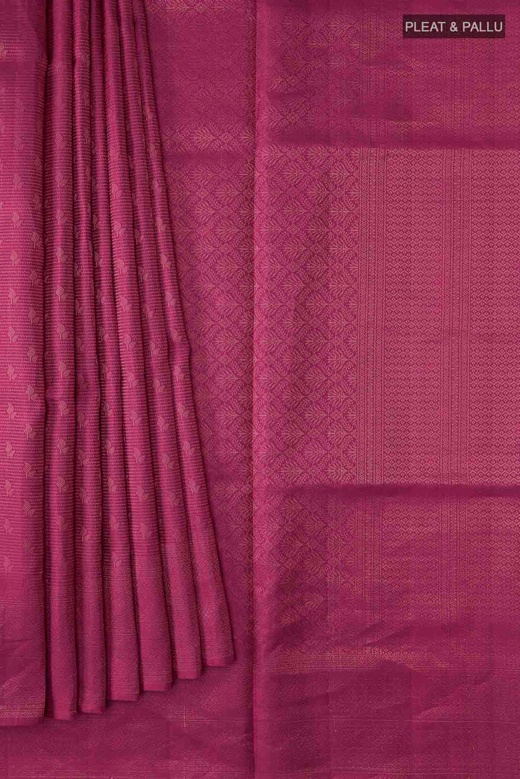 pleats pallu