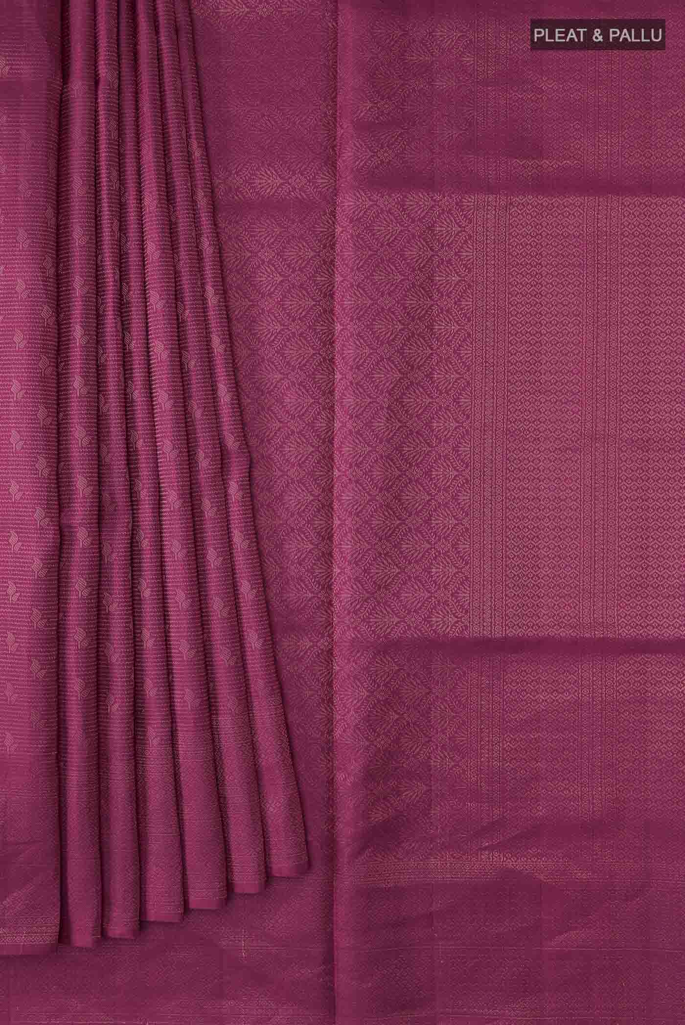 pleats pallu