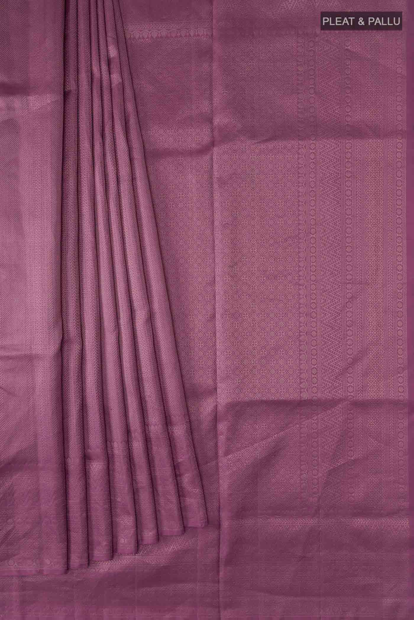 pleats pallu