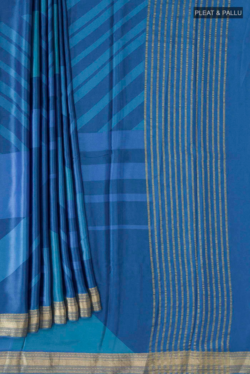 pleats pallu