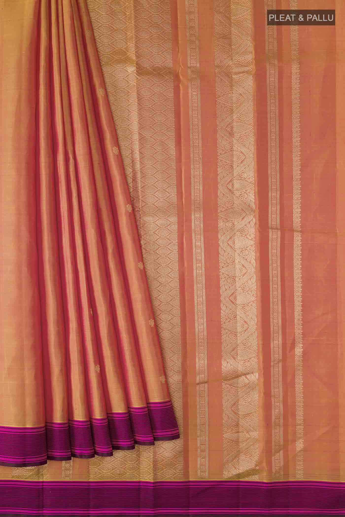 pleats pallu