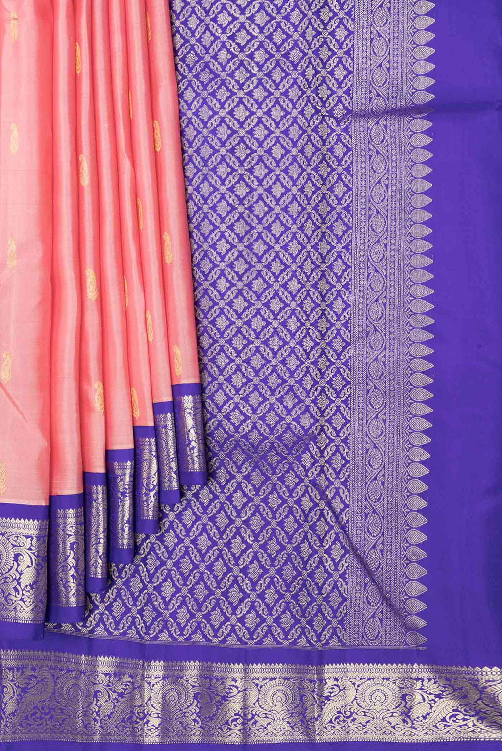 pleats pallu