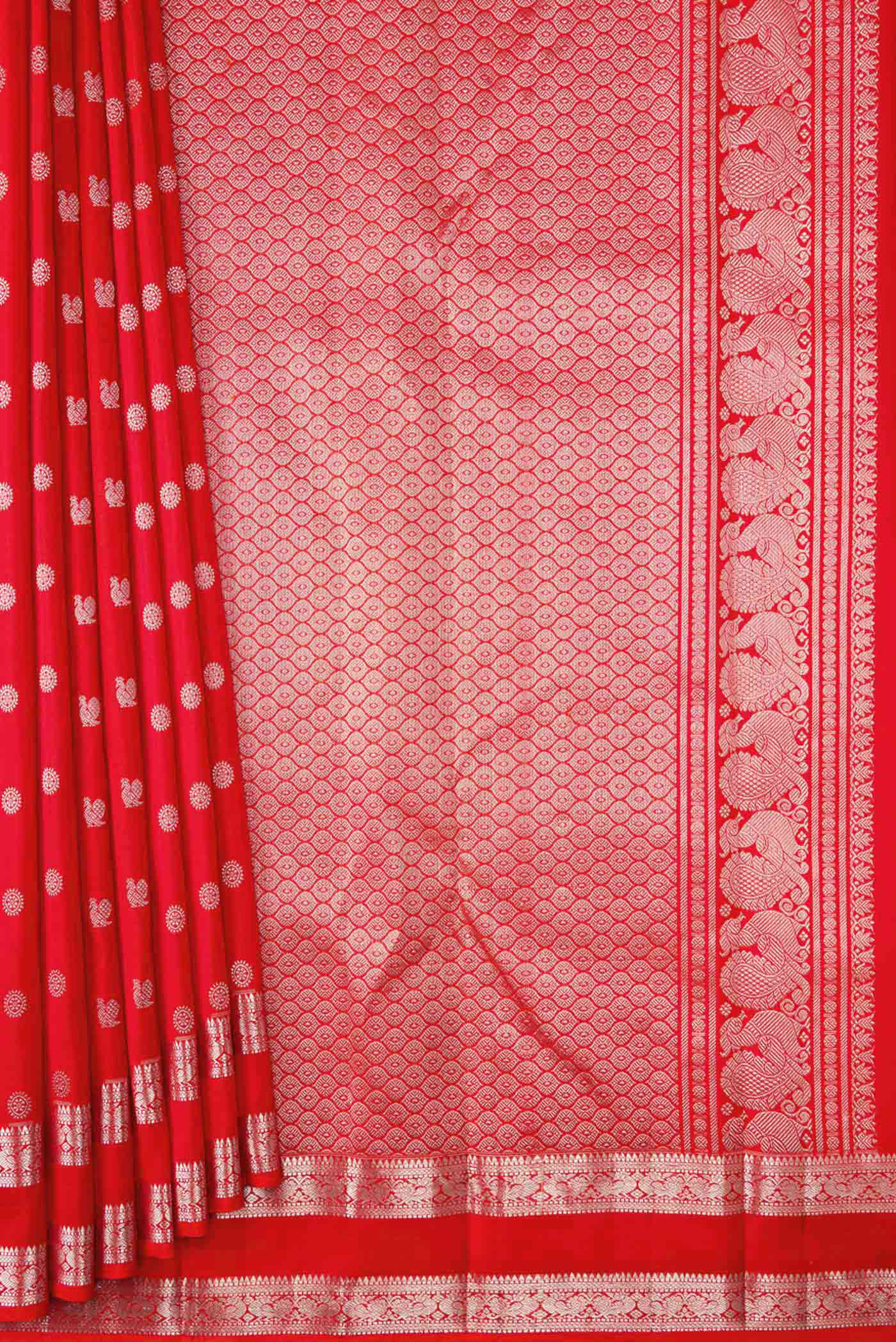 pleats pallu