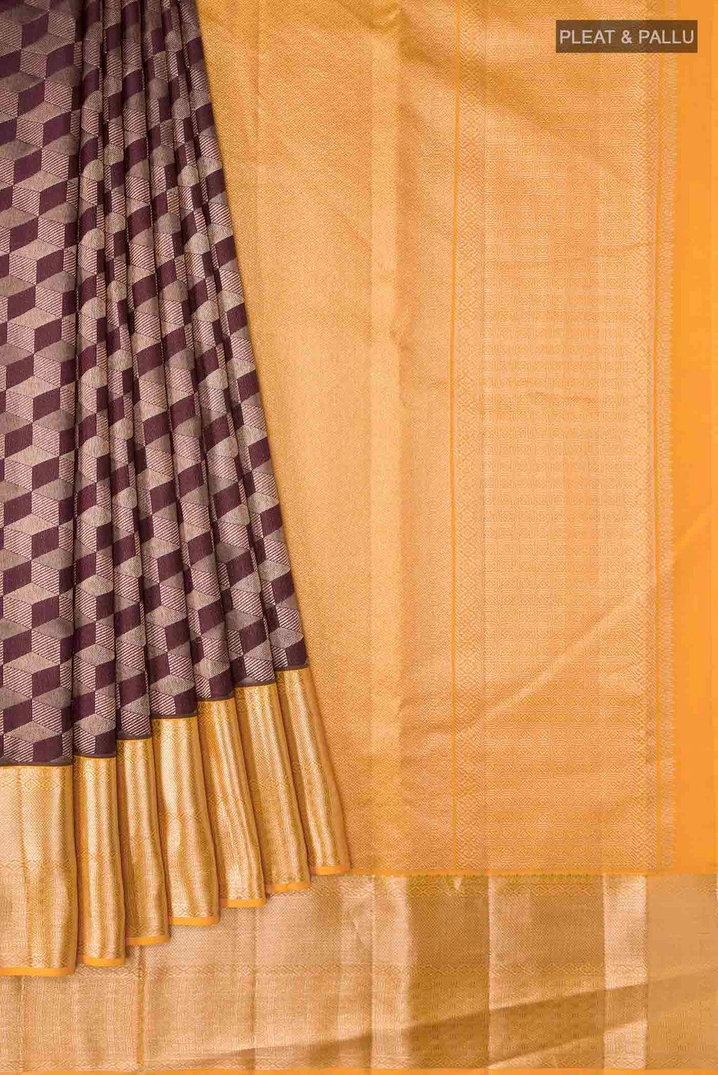 pleats pallu