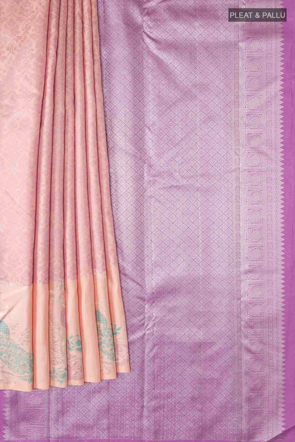 pleats pallu