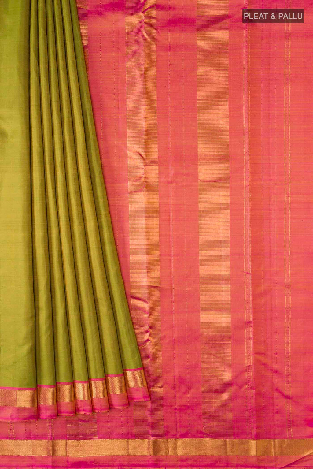pleats pallu