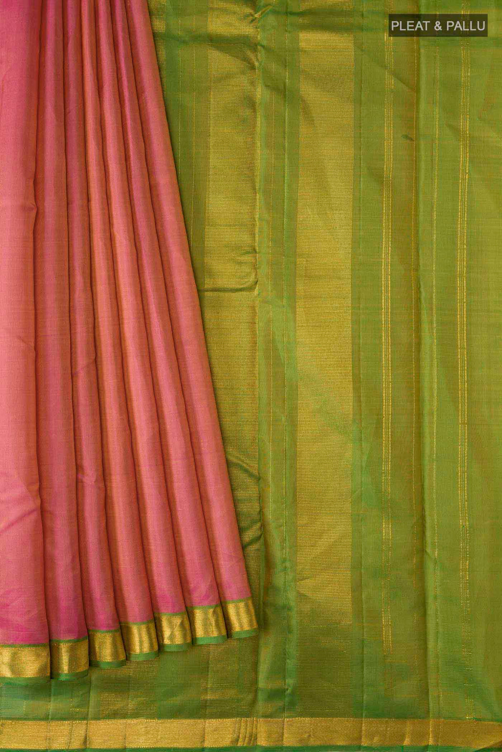 pleats pallu