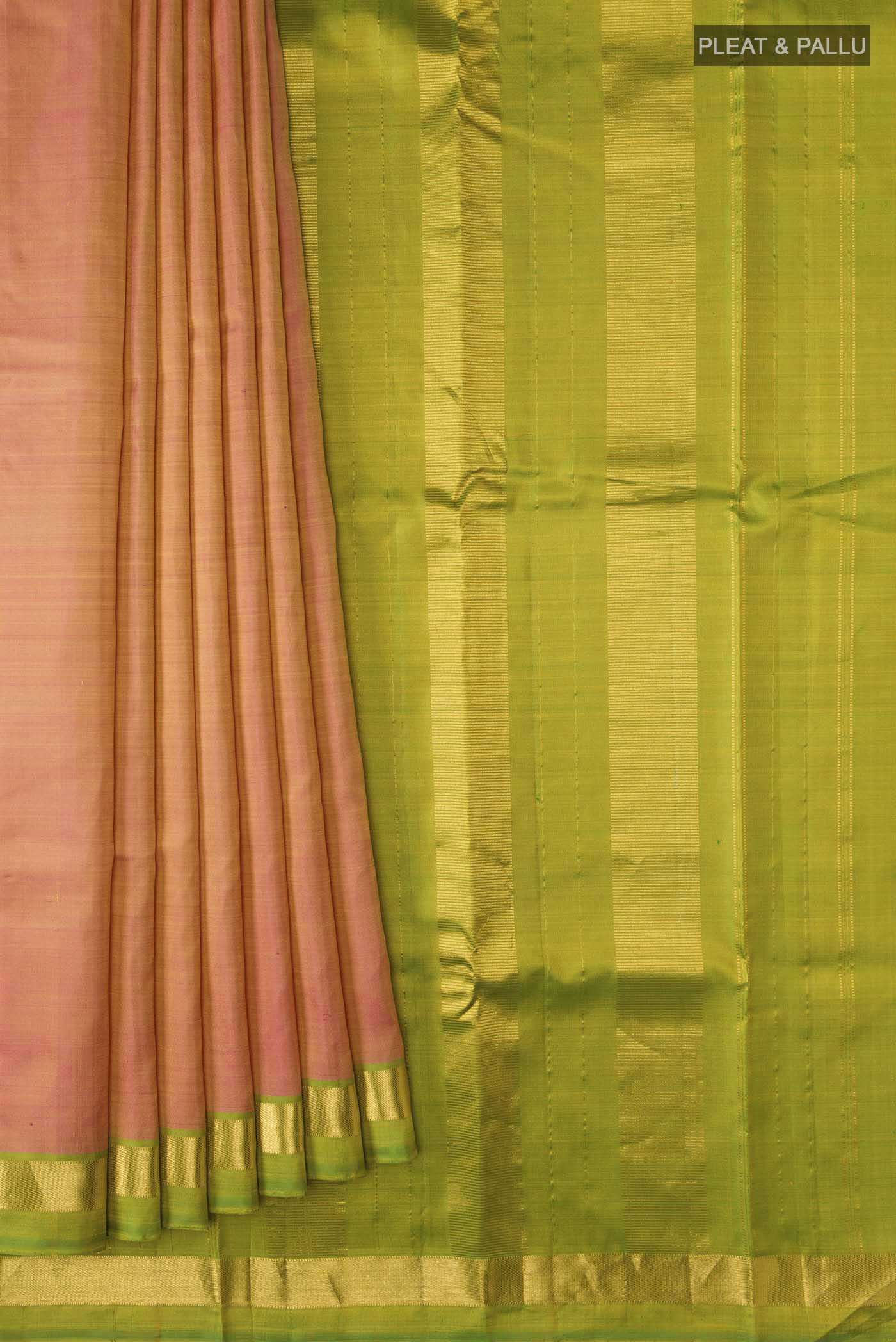 pleats pallu