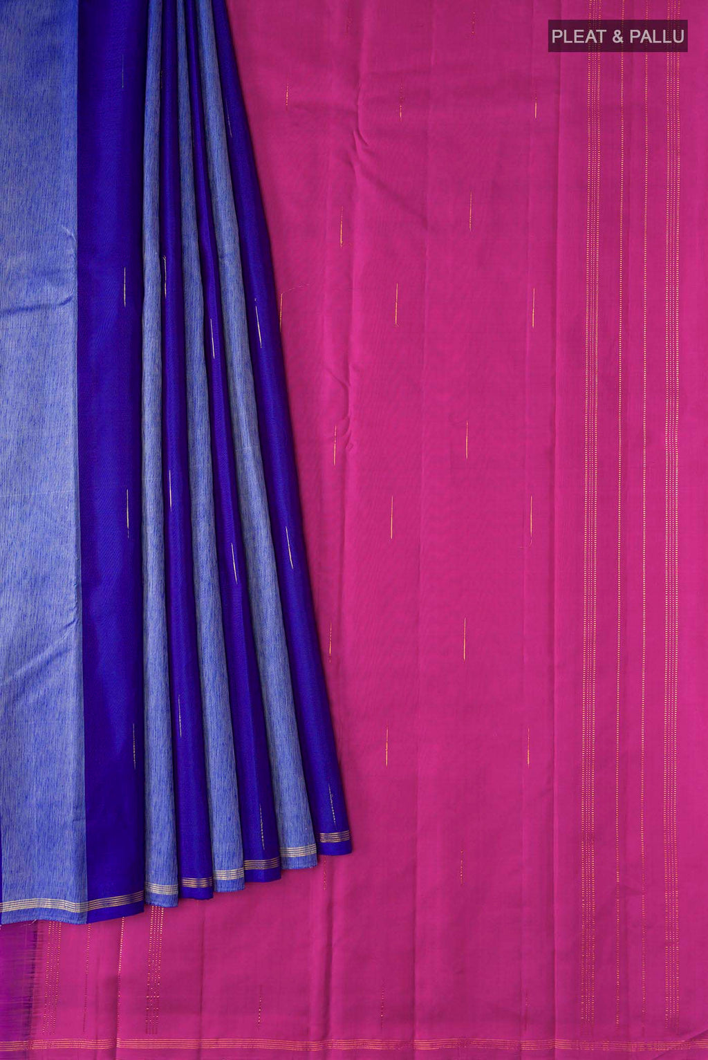 pleats pallu